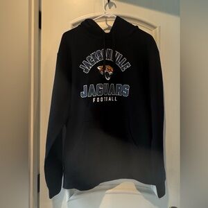 Jacksonville Jaguars Black Fanatics Between the Pylons Pullover Hoodie NWT